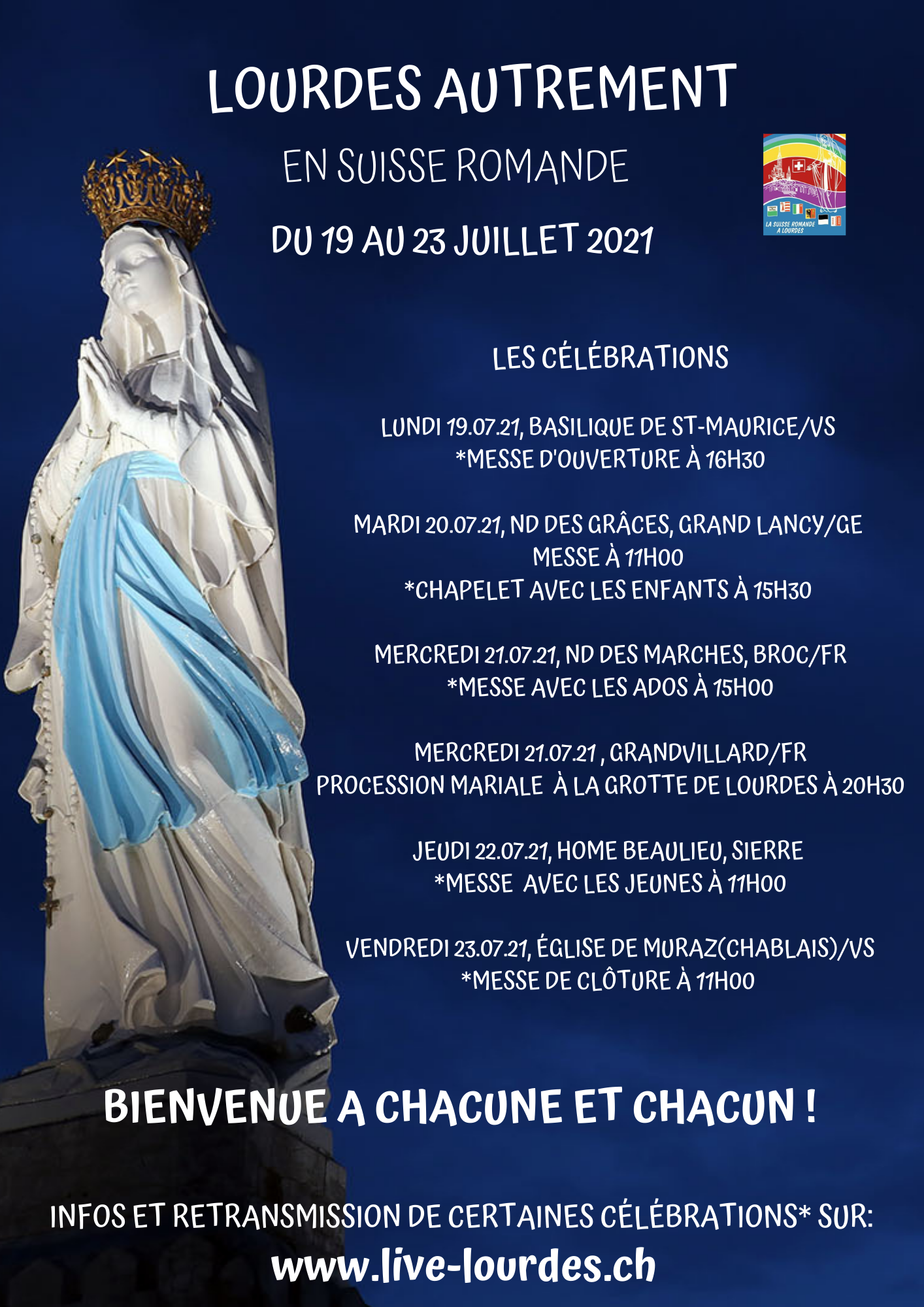 Programme Lourdes 2021
